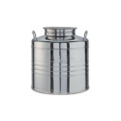 FUSTINO OLIO 30 lt ACCIAIO INOX 18/10 en oferta