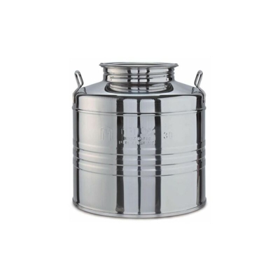 FUSTINO OLIO 30 lt ACCIAIO INOX 18/10