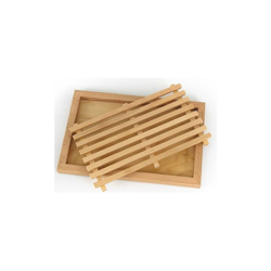 Tagliere per pane con griglia in legno di faggio precio