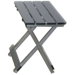 SGABELLO RETTANGOLARE ALLUMINIO CAMPING PIEGHEVOLE cm.30x25x40h FERR 238267 características