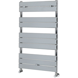 Hudson Reed Lustro Scaldasalviette Moderno di Design Verticale - Termoarredo Bagno a Scaletta Piatto - Acciaio Cromato - 385W - 1000 x 600mm en oferta