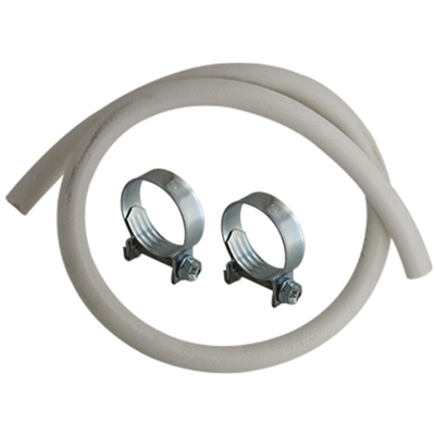 Tubi Gas Metano Con Manicotti E Stringitubo Lunghezza 150cm 4pz