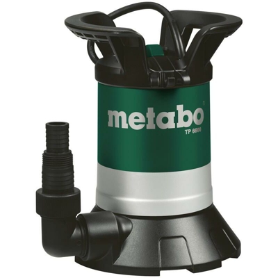 Metabo Pompa sommersa per acque chiare TP 6600, (senza interruttore galleggiante), Scatola di cartone - 0250660000