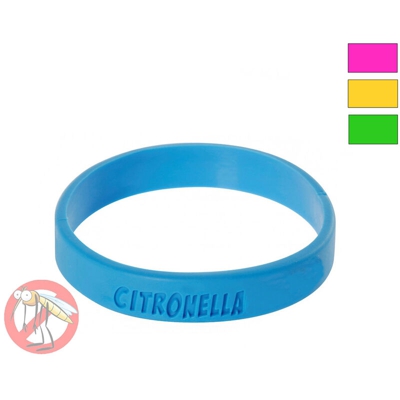 B&s - Braccialetto profumato alla citronella bracciale antizanzare gomma adulto polso