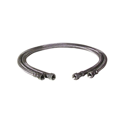 Flessibile gasolio F3/8' x F3/8' dritto L1200mm (X 2) - DIFF