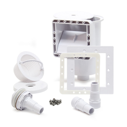 Set skimmer con ungello d'aspirazione incl. per piscine con installazione per skimmer en oferta