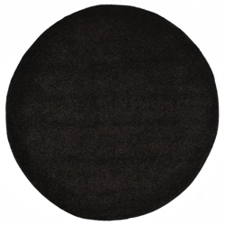 Tappeto Shaggy a Pelo Lungo 120 cm Nero - Nero - Youthup precio