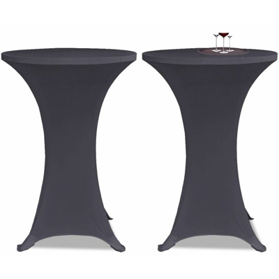 Copertura Elastica per Tavolo 80 cm Antracite