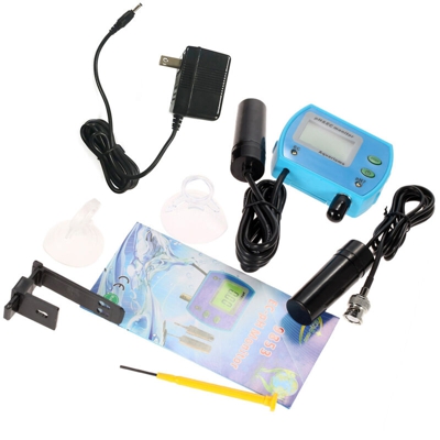 Tester di qualita dell'acqua per monitor pH / EC due in uno senza batteria fornita pH / EC-9853
