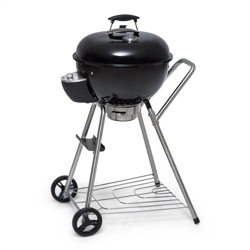 Beef Baron Griglia a Sfera con Ventilazione Termometro Rotelle nero precio