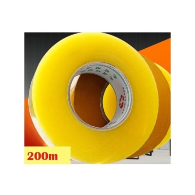 Rotolo Nastro Adesivo Per Imballaggi Trasparente 4,8Cm X 200Mt Doppio Metraggio