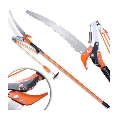 Sega Tagliarami Svettatoio Troncarami Da Giardino Asta Telescopica Manico Lungo