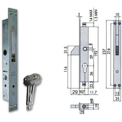 46307-19-0 Serr Infilare A Spillo - Cisa