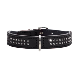 Collare per cani Hunter Diamond Petit nero - Tg. 24: circonferenza 17-21 cm x H 16 mm precio