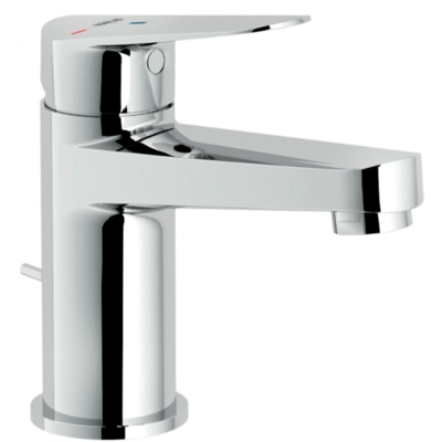 Miscelatore monocomando lavabo a risparmio energetico Nobili Blues BSE101118/1CR | Cromo - Piletta con salterello 1'1/4