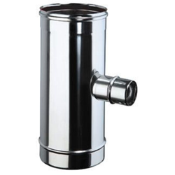 An Camini - Raccordo a T 90° monoparete acciaio inox, der. 80 mm > 100 mm precio