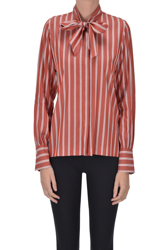Striped lyocel shirt precio