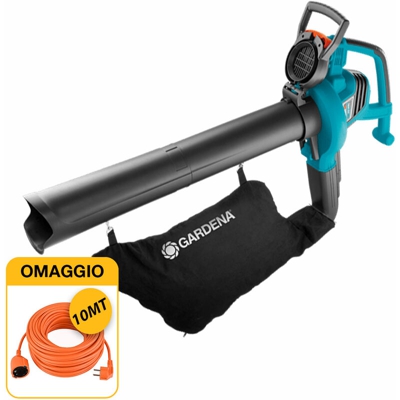 Gardena ErgoJet 2500 - Soffiatore / aspiratore elettrico per foglie