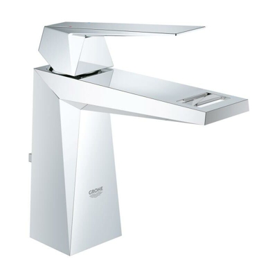 Miscelatore monocomando per lavabo Grohe Allure Brilliant, con scarico a scomparsa, misura M, colorazione: cromo - 23029000