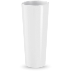 Cache pot rotondo in resina 'Genesis Lucido' h. 100 cm. Bianco características