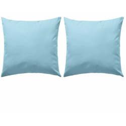 Asupermall - Cuscini da Esterno 2 pz 45x45 cm Celesti en oferta