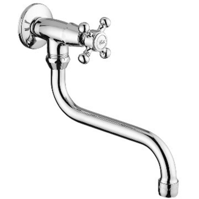 Paffo - RUBINETTO SNODO CON BOCCA ORIENTABILE SERIE VIOLA Cromo