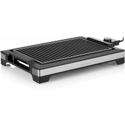 Piastra e Barbecue Elettrico 2000 W 37x25 cm Nero - Nero - Tristar