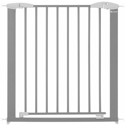 Cancelletto Sicurezza Safe & Lock Metallo Grigio 73-81,5 cm - Grigio - Badabulle