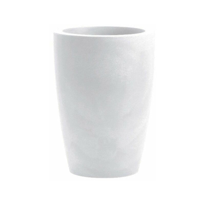 Vaso tylus diametro diametro 30 cm colore bianco - Nicoli