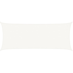 vidaXL Vela Parasole 160 g/m² Bianca 2x4,5 m in HDPE - Bianco precio