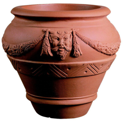 Orcio Decorato in resina Terracotta en oferta