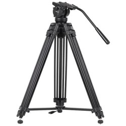 Kit Treppiede Per Foto Video In Lega Testa A Sfera Fluida Panoramica A 360° Per Registratore Per Fotocamera Dslr Dv características