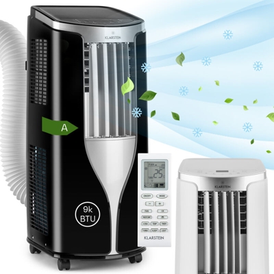 New Breeze 9 Climatizzatore 9000 BTU Classe A Telecomando nero