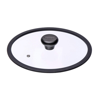 Lgvshopping - Alluflon Coperchio in Vetro 24 cm Per Padella Casseruola Tegame Made in Italy