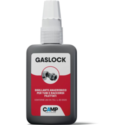 Gas Lock Sigillafiletti Media Resistenza 50 Ml Camp Per Tubi E Raccordi en oferta