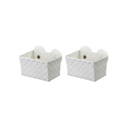 Static-Loc® Aufbewahrungskorb Fermo White, 2er Set en oferta