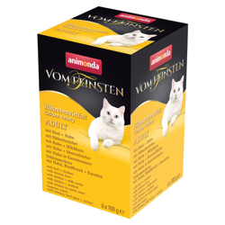 Animonda vom Feinsten Adult misto alimento umido per gatti 6 x 100 g - Varietà di Pollo (6 varianti) características