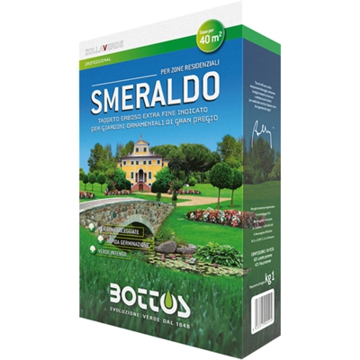 Sementi per prato Zollaverde Smeraldo 5kg - Bottos