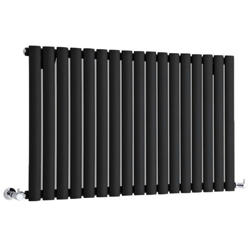 Hudson Reed Revive Radiatore Termoarredo di Design Orizzontale Moderno - Termosifone con Finitura Opaca Nera - Design a Colonna - 635 x 826mm - 836W características