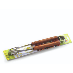 Ompagrill - Pinza in Acciaio Inox da cm. 39 con Manico in Legno características