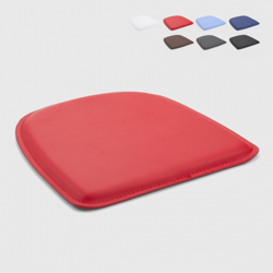 4 Cuscini similpelle sedia tolix imbottito interno esterno 32x32 Fix | Rosso características