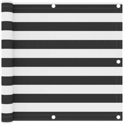 Paravento Balcone Antracite e Bianco 90x400cm in Tessuto Oxford - Multicolore - Vidaxl precio