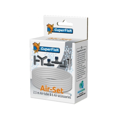 Tubo Aria E Kit Accessori Per Areatore Ossigenatore Laghetto Acquario