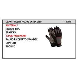GUANTI TECNICI MICROFIBRA/SPANDEX CAT 1 TAGLIA 10 - Oreca características
