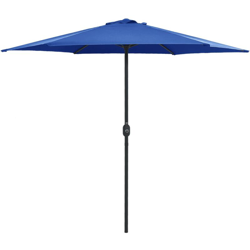 Ombrellone da Esterni con Palo in Alluminio 270x246 cm Azzurro - Blu - Vidaxl precio