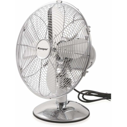 Eolo Ventilatore Cromato Da Tavolo 35 W In Metallo características