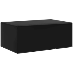 vidaXL Copertura per Mobili da Giardino con 7 Occhielli 143x225x90 cm - Nero características