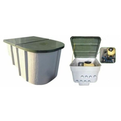 CPA - Locale tecnico per piscine Comodo, da16, 23 o 30 mc/h con pompa Breton o Carrera > Monofase > Comodo 30 mc/h Carrera