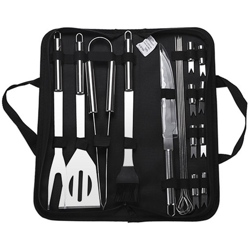 18 set di utensili per barbecue en oferta