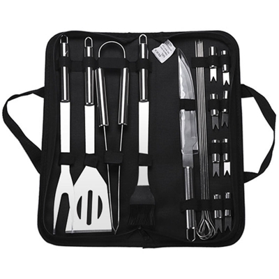 18 set di utensili per barbecue